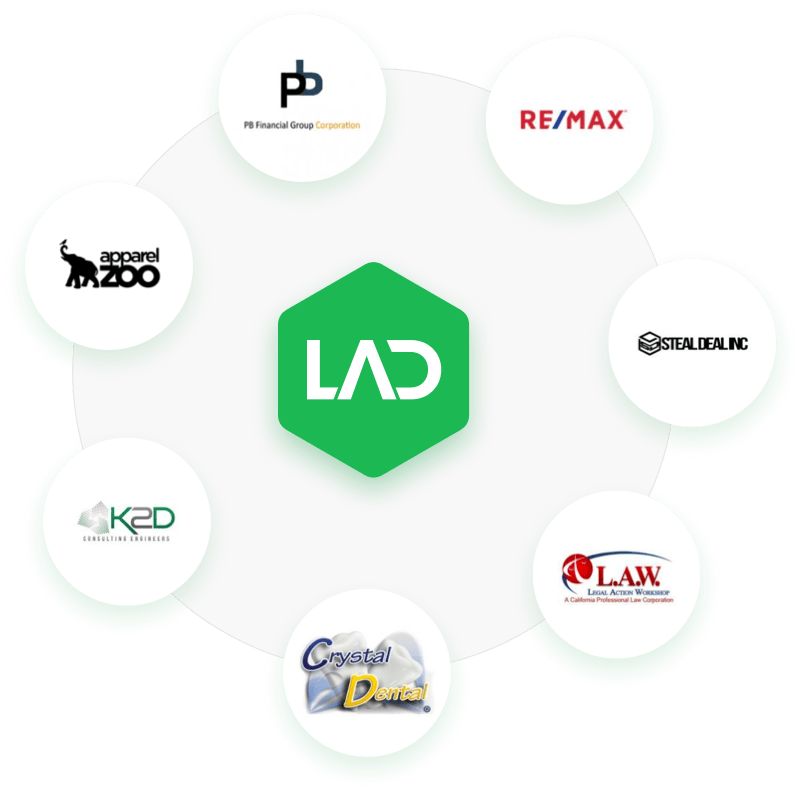 LAD Solutions Web Development & SEO Clients